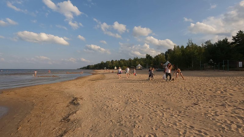 Ладога коккорево пляж