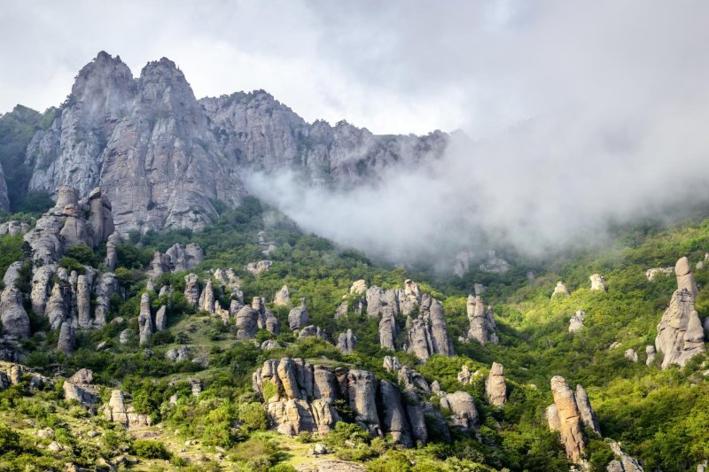 Гора демерджи в крыму