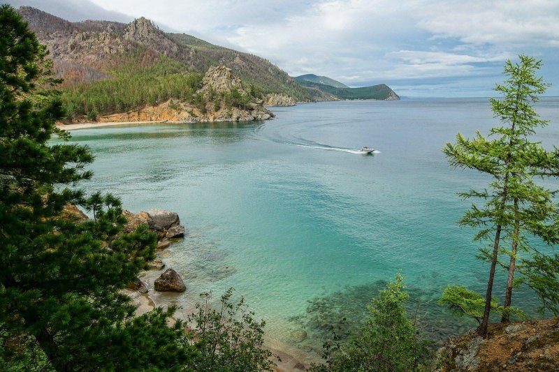 Бухта песчанка на байкале