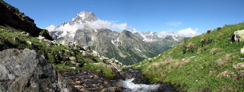 Горная панорама архыз