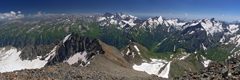 Горная панорама архыз