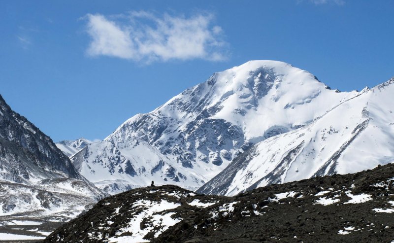 Гора ирбисту алтай