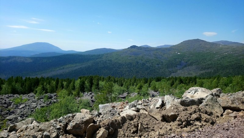 Серебрянский камень уральские горы