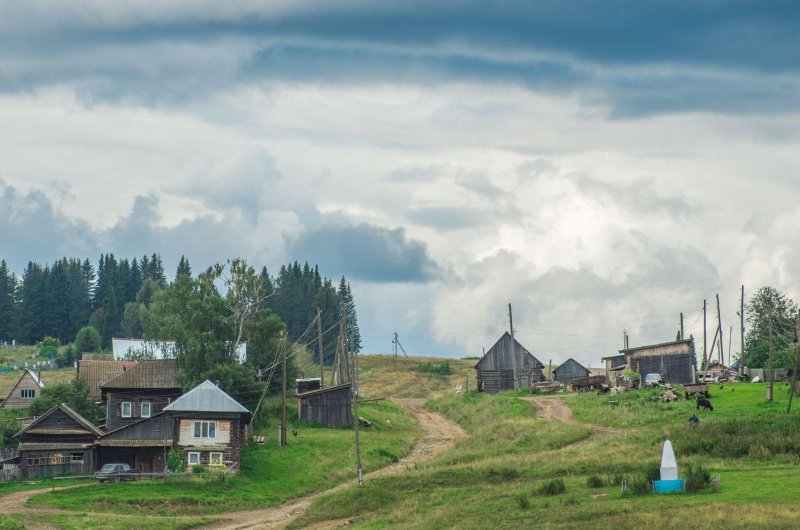 Деревня горы пермский край