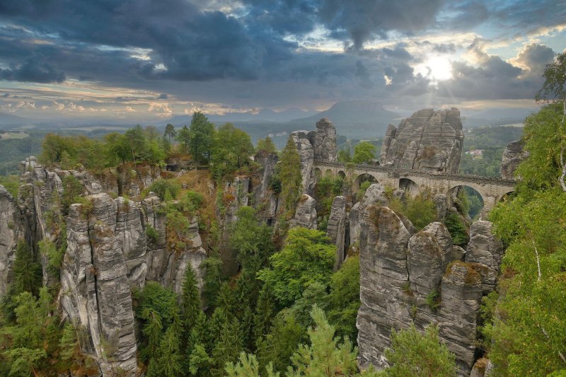 Рудные горы саксония