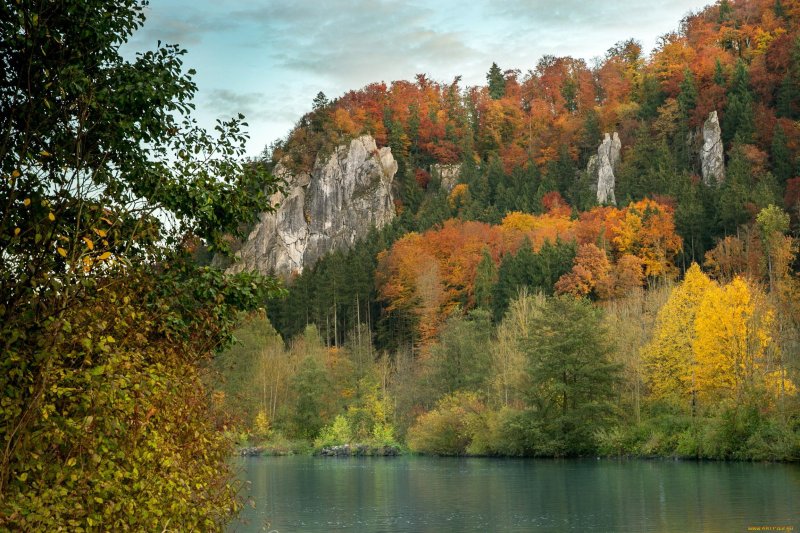 Уральские горы осень