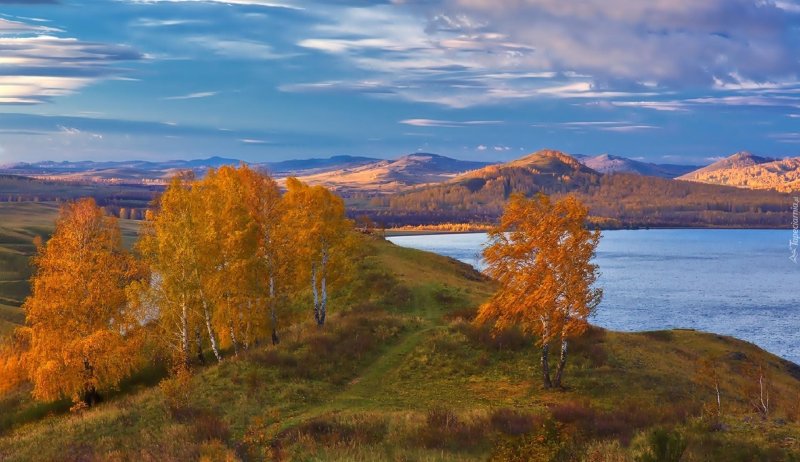 Уральские горы осень