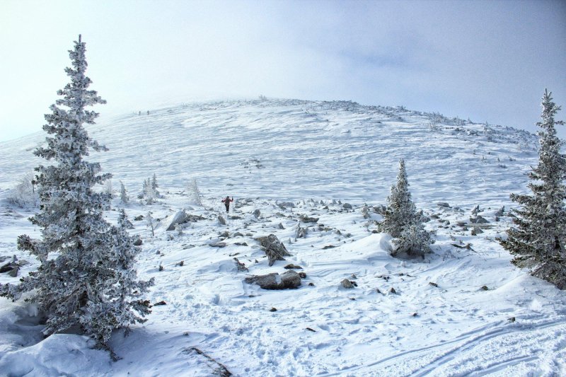 Иремель гора зима