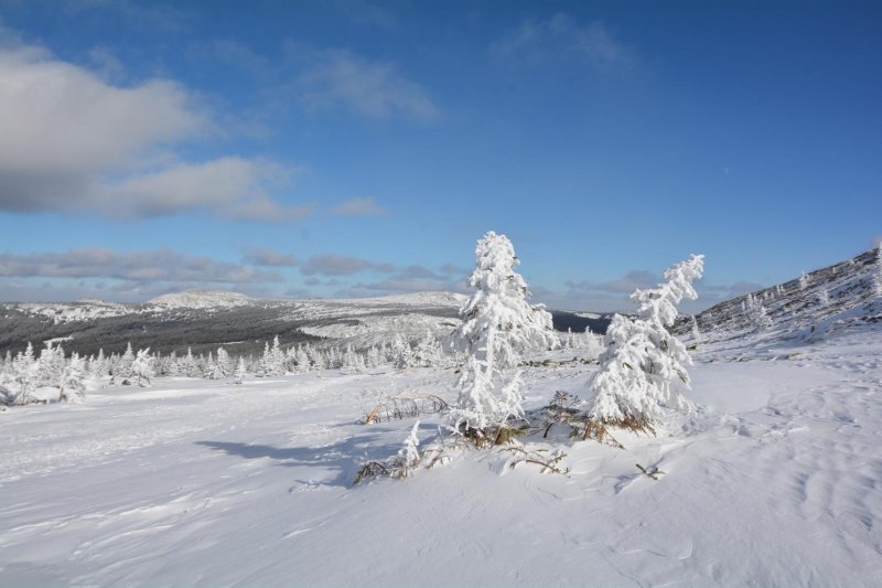 Иремель гора зима