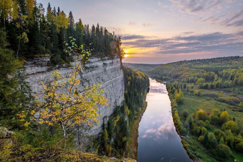 Уральские горы усьва