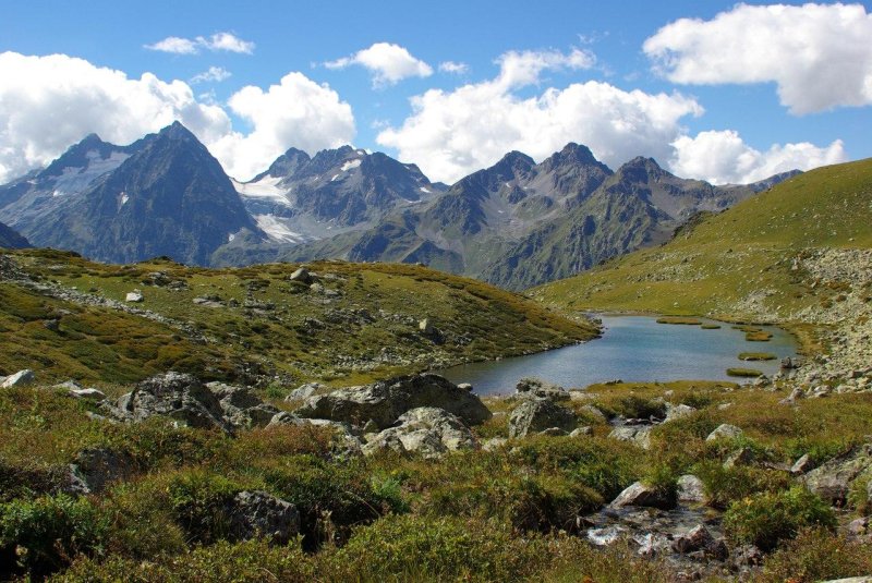 Горная панорама архыз