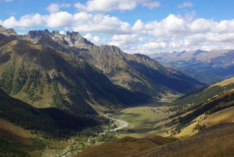 Горная панорама архыз