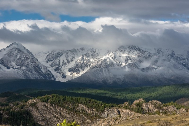 Северо чуйский хребет горный