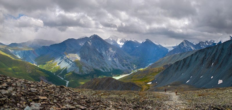 Катунский хребет горный алтай