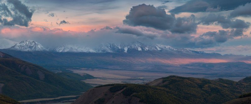 Горный алтай рассвет