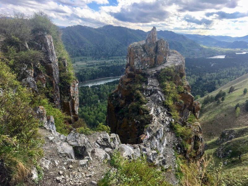 Гора чертов палец горный алтай