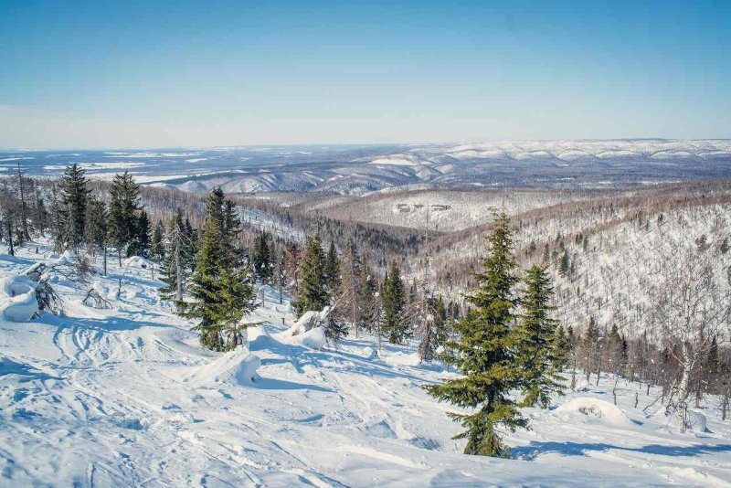 Горнолыжный курорт уральские горы