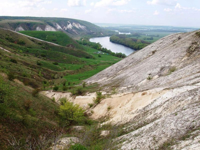 Меловые горы острогожский район