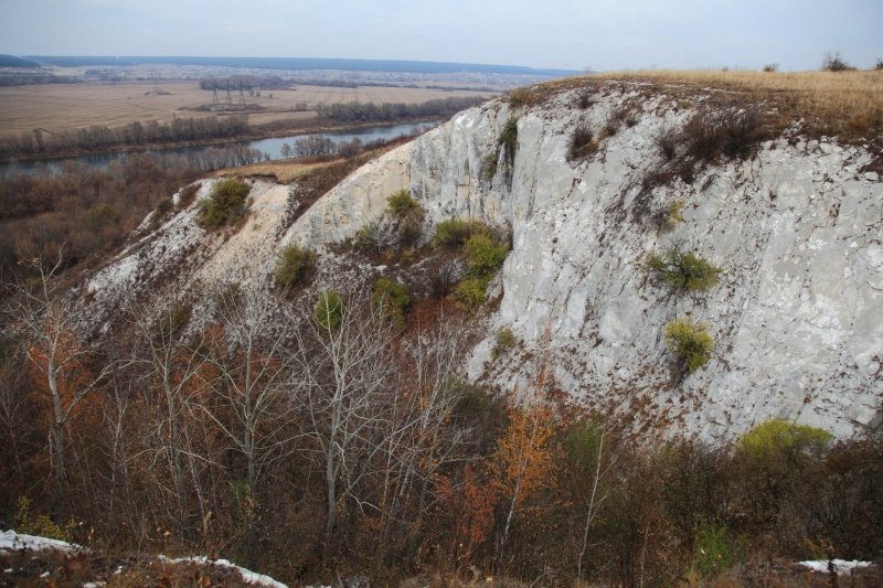 Меловые горы острогожский район