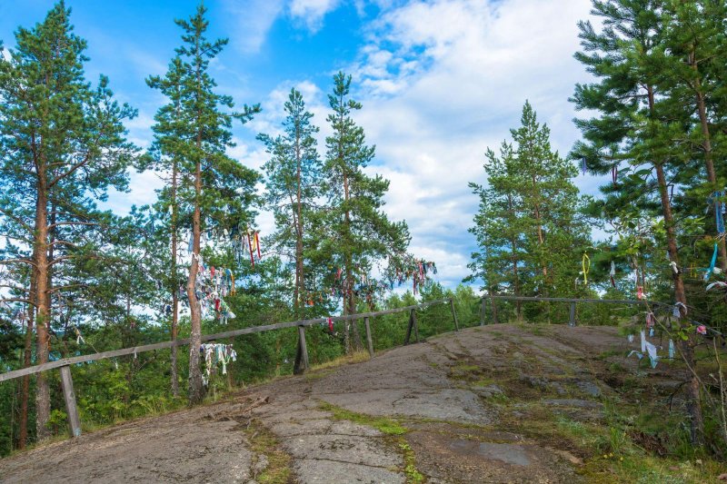 Гора сампо в карелии