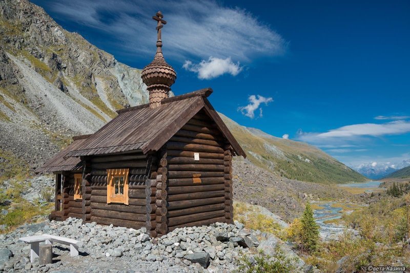 Часовня в горах