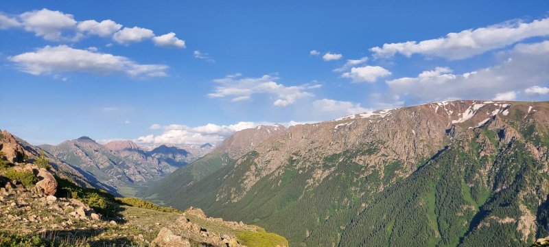 Горы джунгарский алатау