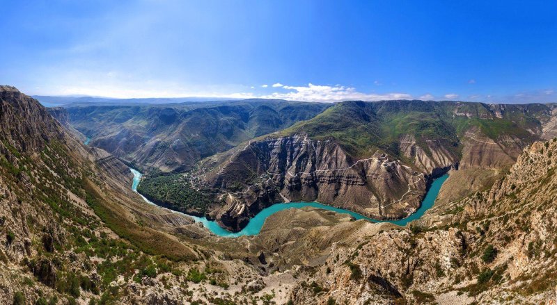 Горы сулакский каньон