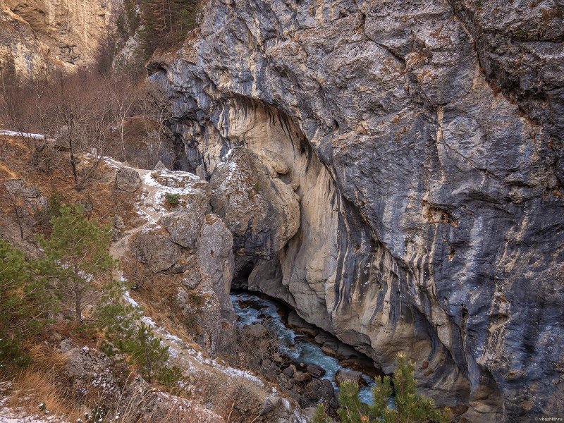 Кадаргаванский каньон северная осетия