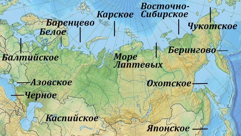 Море россии