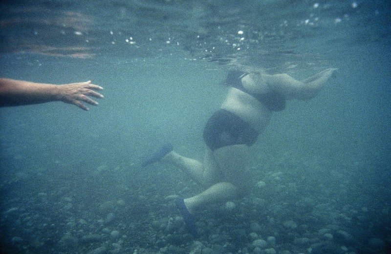 Черное море под водой