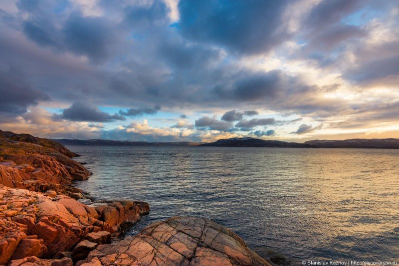 Баренцево море летом