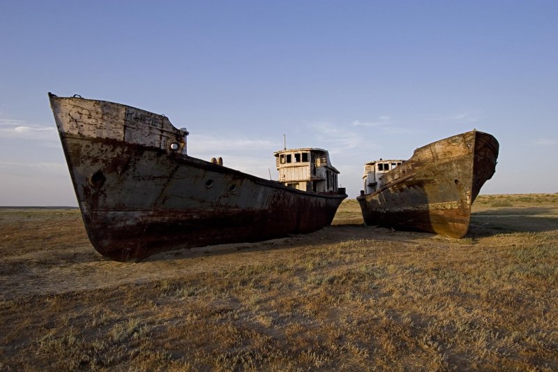 Кладбище кораблей аральское море