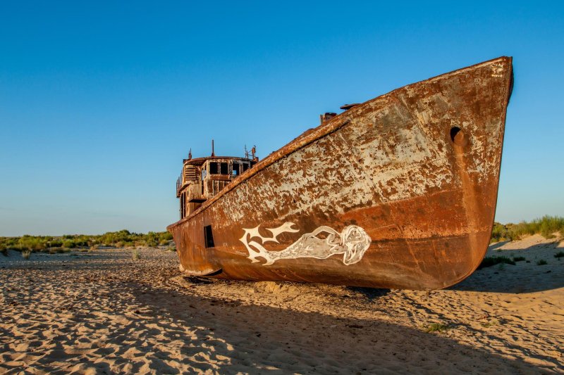 Кладбище кораблей аральское море