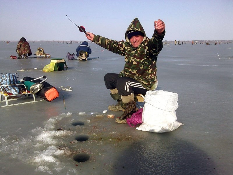 Рыбалка на азовском море