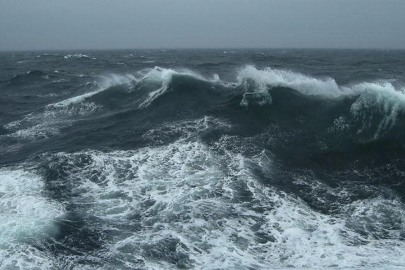 Баренцево море шторм