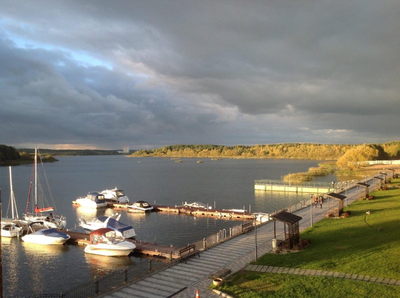 Заславское водохранилище минское море