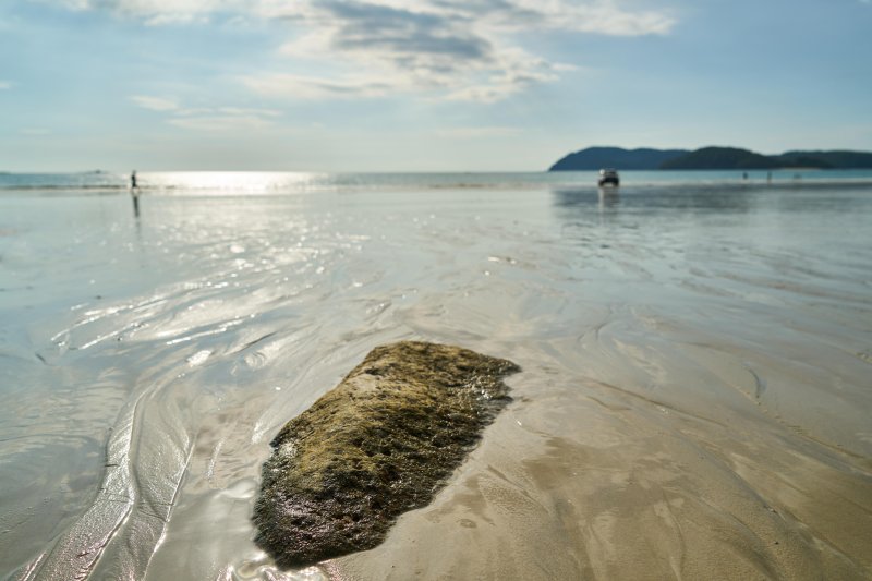 Большой камень море