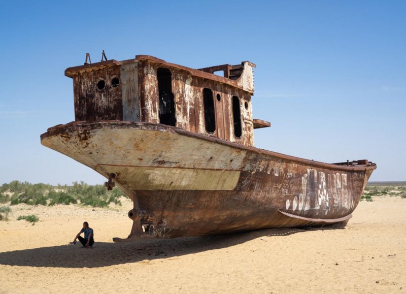 Кладбище кораблей аральское море