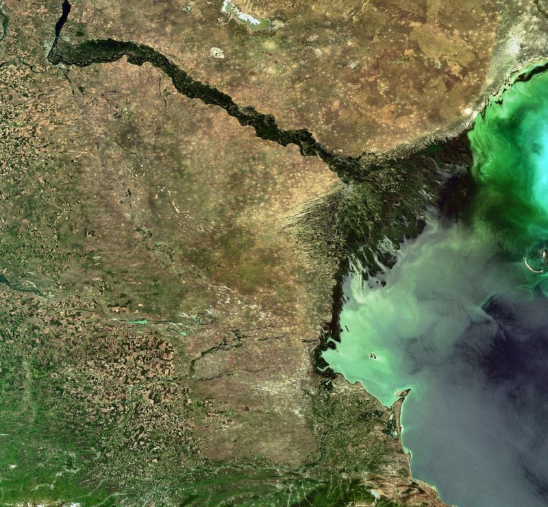 Реки впадающие в каспийское море