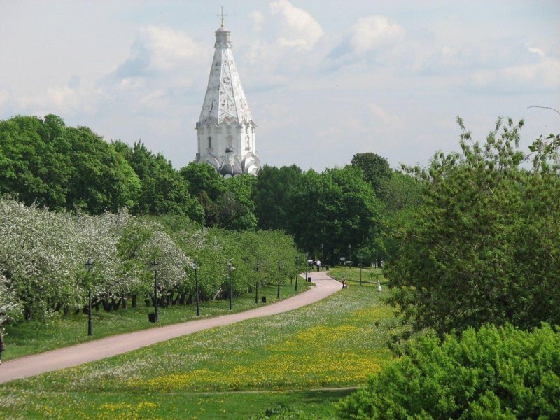 Коломенский парк лето