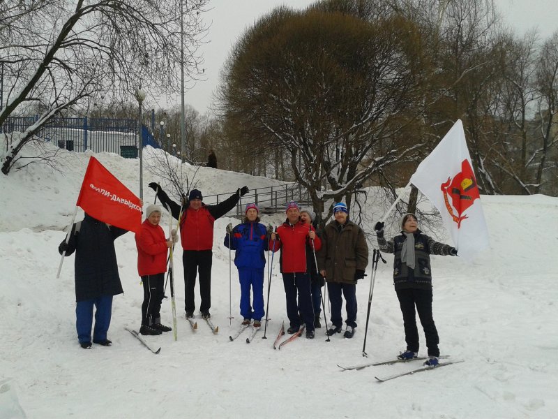 Лыжная трасса филевский парк