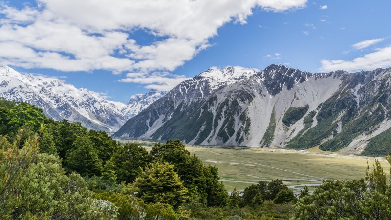 Национальный парк маунт кук