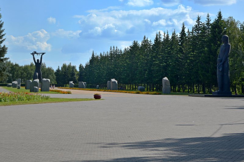 Парк победы омск озеро