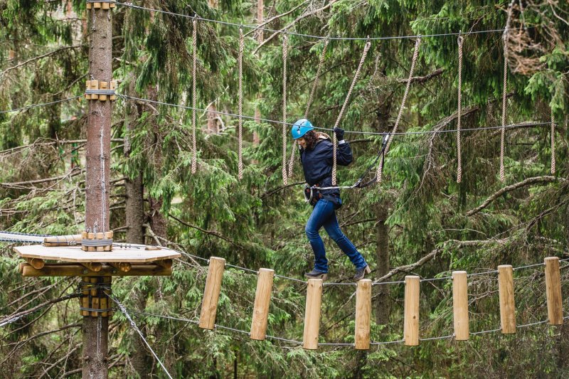 Веревочный парк казань