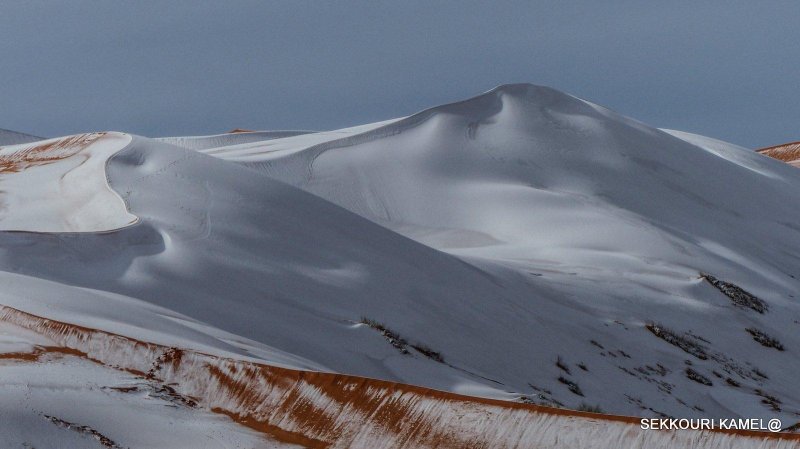 Снег в пустыне