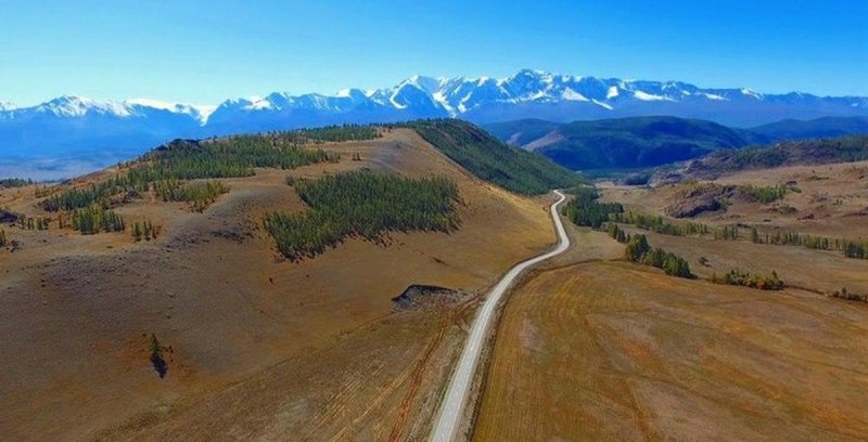 Курайская степь чуйский тракт