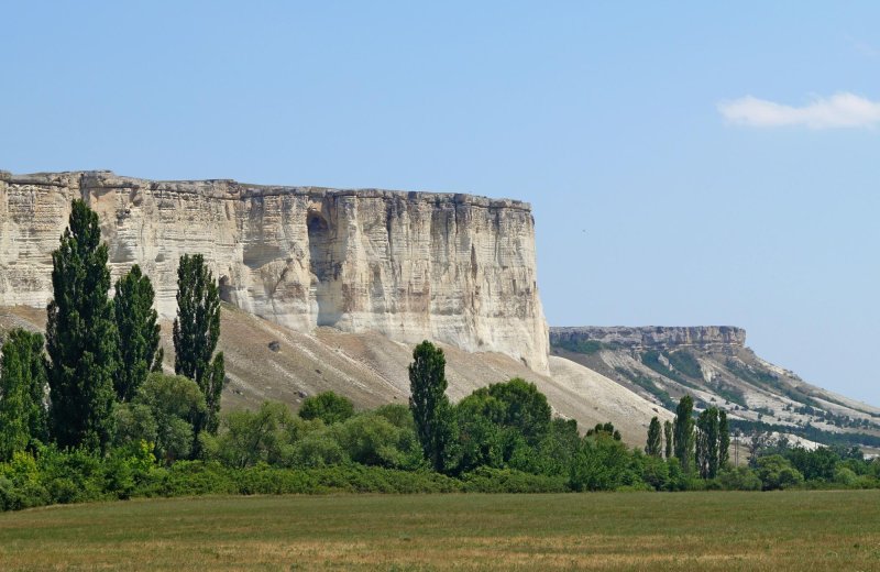 Белая скала крым