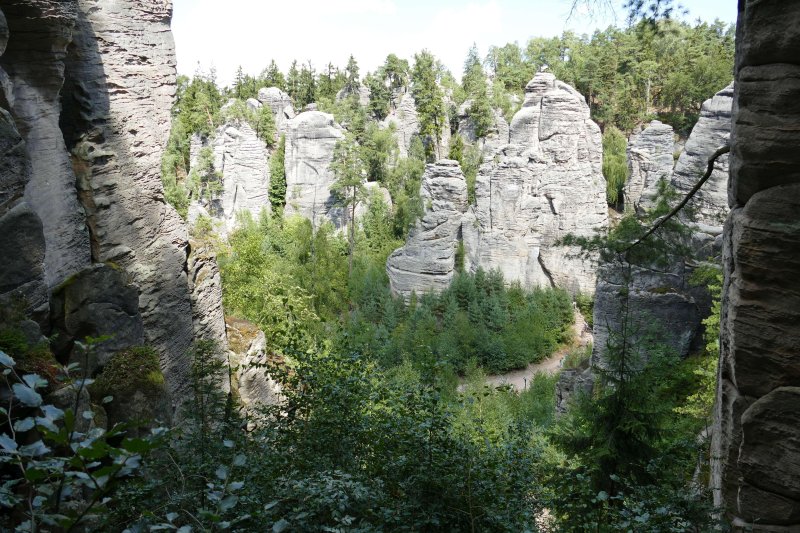 Праховские скалы чехия