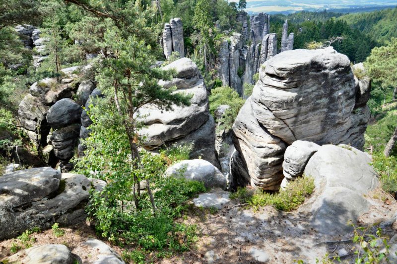 Праховские скалы чехия