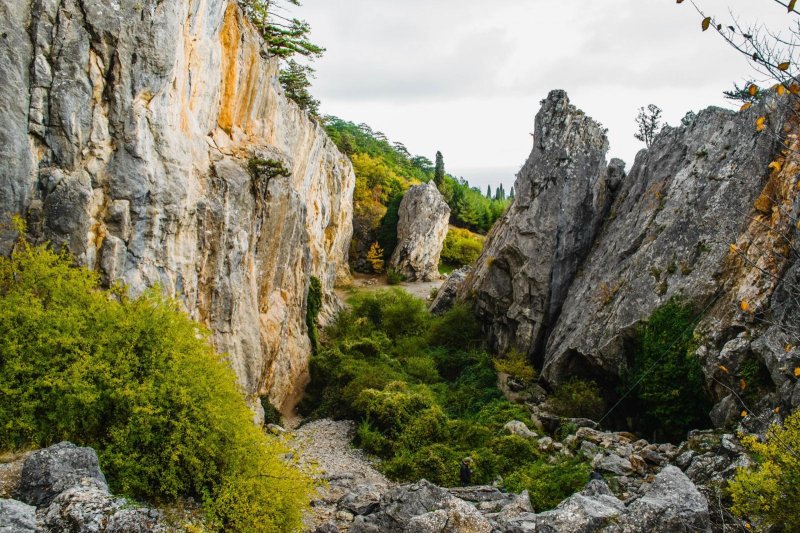 Крым скалы